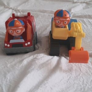 Like New Blippi Trucks